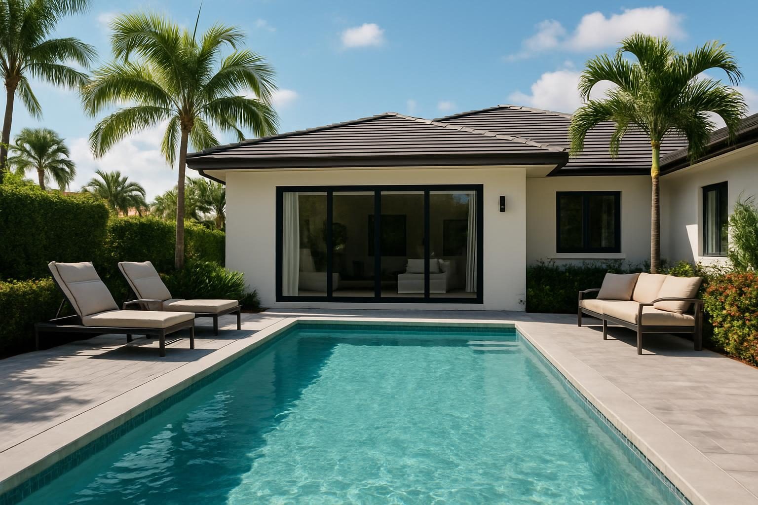 Pool Lighting Installation